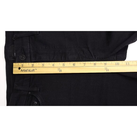 Mother Women's The Looker Ankle Fray Guilty As Sin Black Sz 29 - Picture 5 of 14